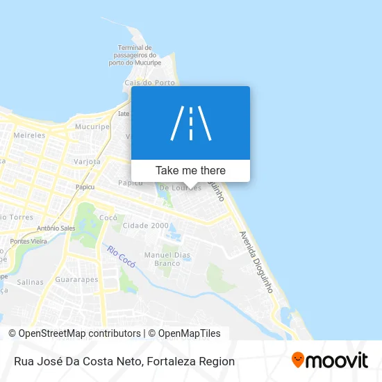Rua José Da Costa Neto map