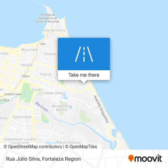 Rua Júlio Silva map