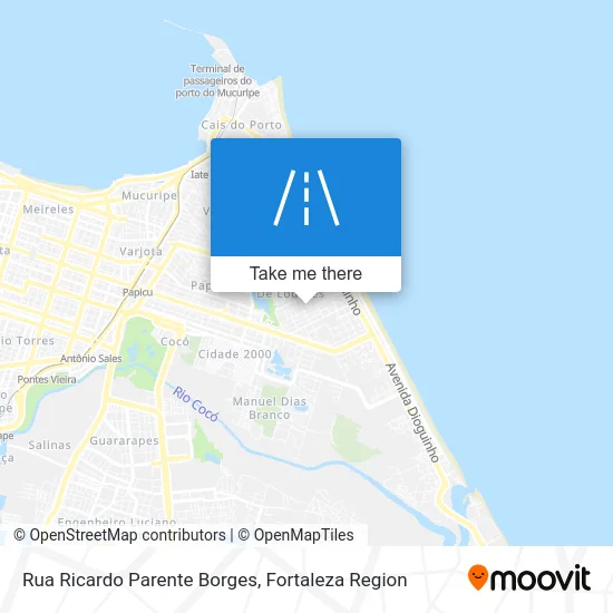 Rua Ricardo Parente Borges map