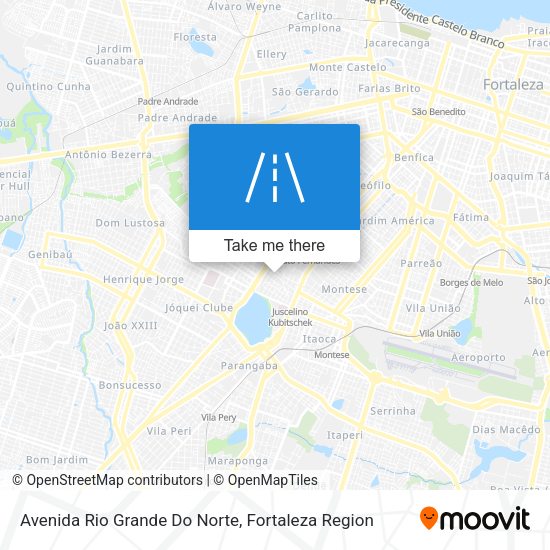 Avenida Rio Grande Do Norte map