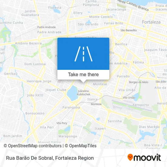 Rua Barão De Sobral map