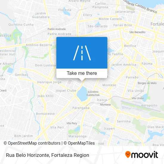 Rua Belo Horizonte map