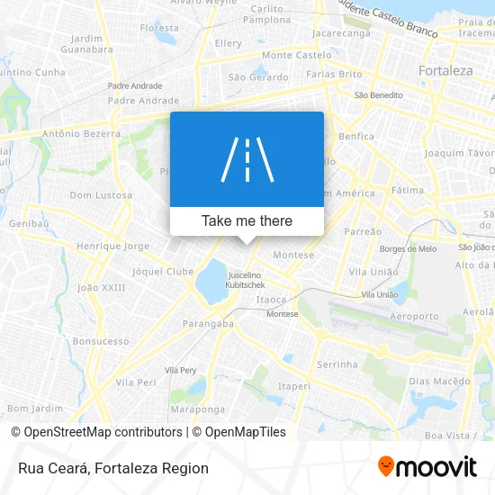 Rua Ceará map