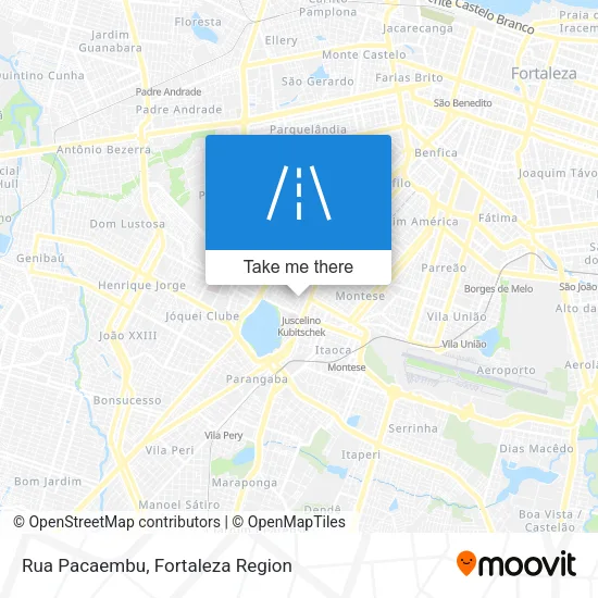 Rua Pacaembu map