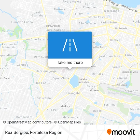 Rua Sergipe map