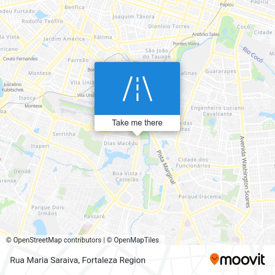 Rua Maria Saraiva map