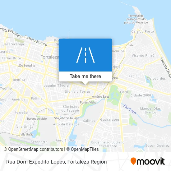 Rua Dom Expedito Lopes map