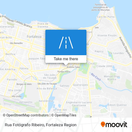 Rua Fotógrafo Ribeiro map