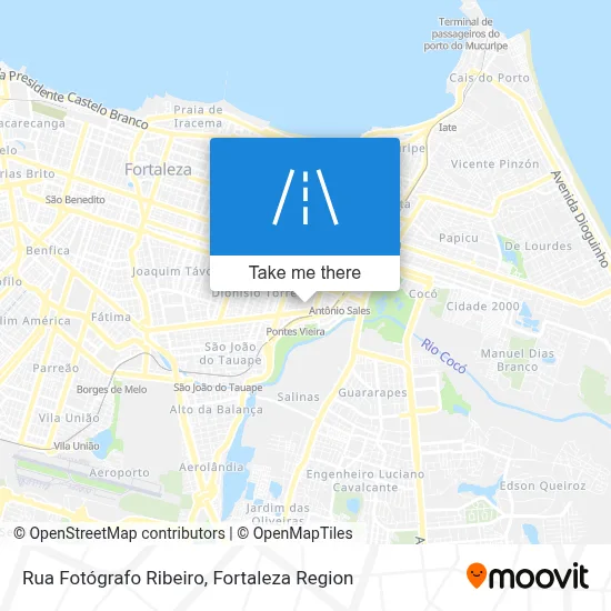 Rua Fotógrafo Ribeiro map