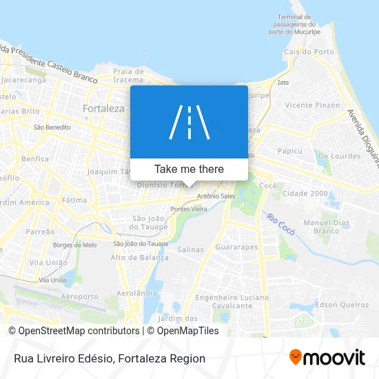 Rua Livreiro Edésio map