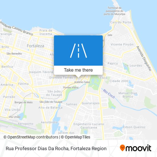 Mapa Rua Professor Dias Da Rocha