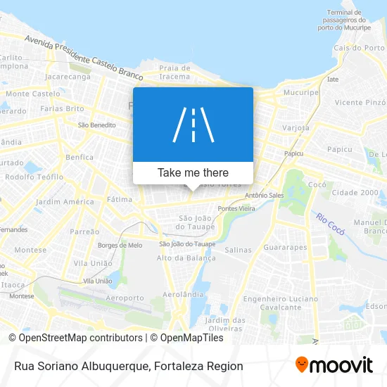 Rua Soriano Albuquerque map