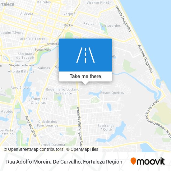 Rua Adolfo Moreira De Carvalho map