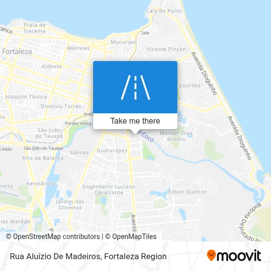 Rua Aluizio De Madeiros map