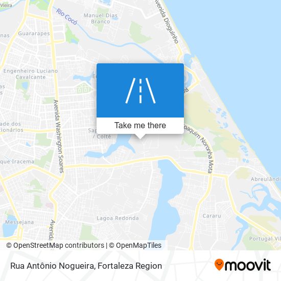 Rua Antônio Nogueira map