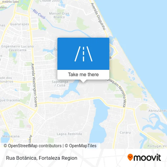Rua Botânica map