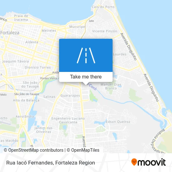 Rua Iacó Fernandes map