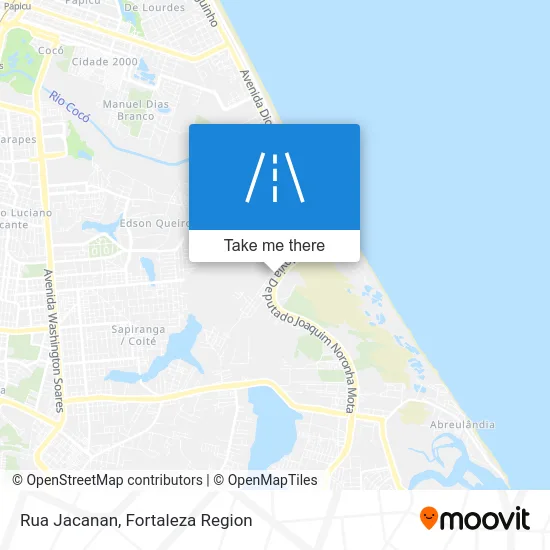Rua Jacanan map