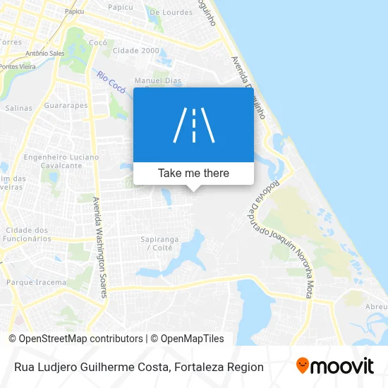 Rua Ludjero Guilherme Costa map