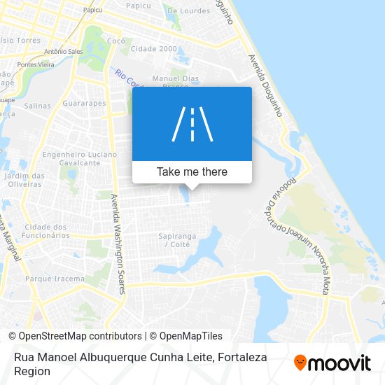 Rua Manoel Albuquerque Cunha Leite map