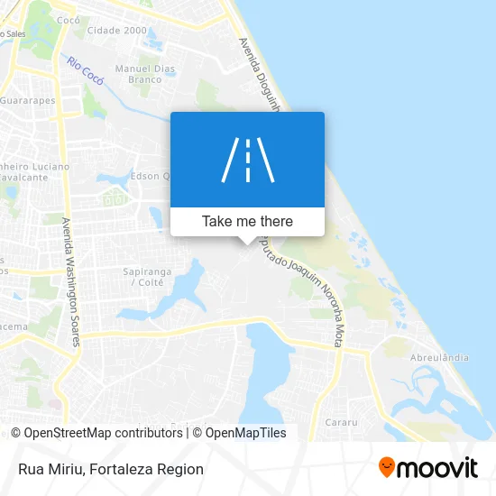 Rua Miriu map