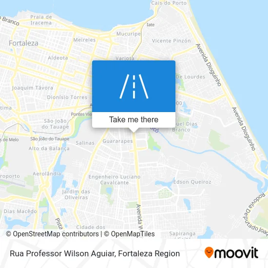 Rua Professor Wilson Aguiar map