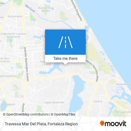 Mapa Travessa Mar Del Plata