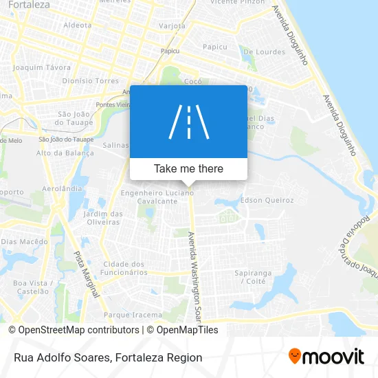 Rua Adolfo Soares map