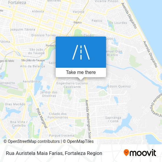 Rua Auristela Maia Farias map