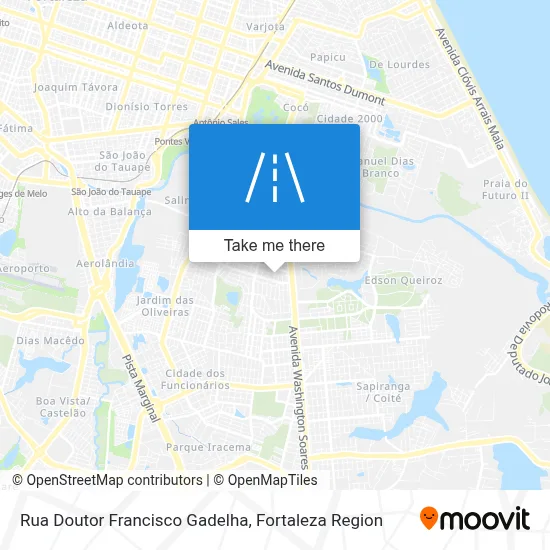 Rua Doutor Francisco Gadelha map