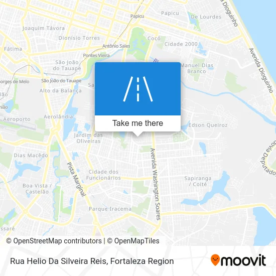 Rua Helio Da Silveira Reis map