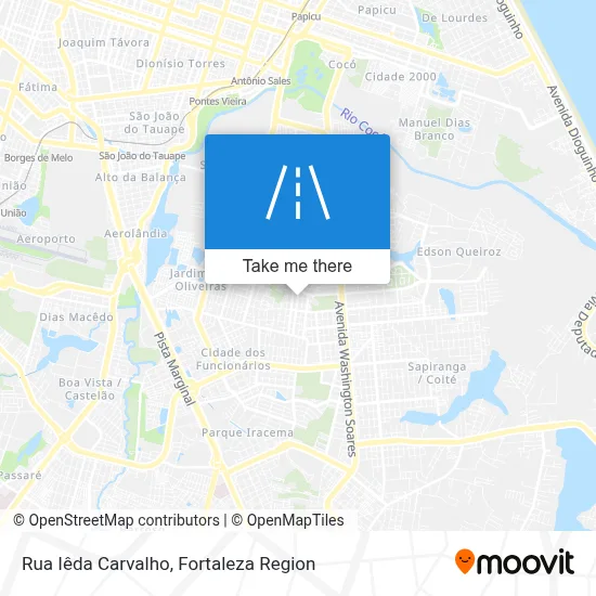 Rua Iêda Carvalho map