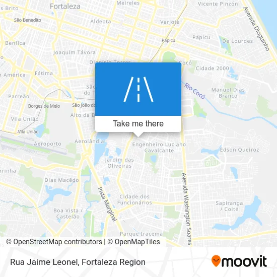 Rua Jaime Leonel map