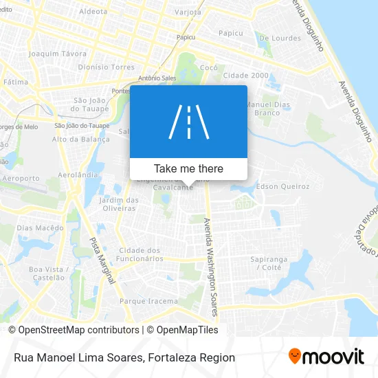 Rua Manoel Lima Soares map