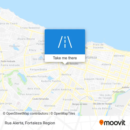 Rua Alerta map
