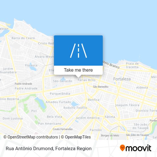 Rua Antônio Drumond map