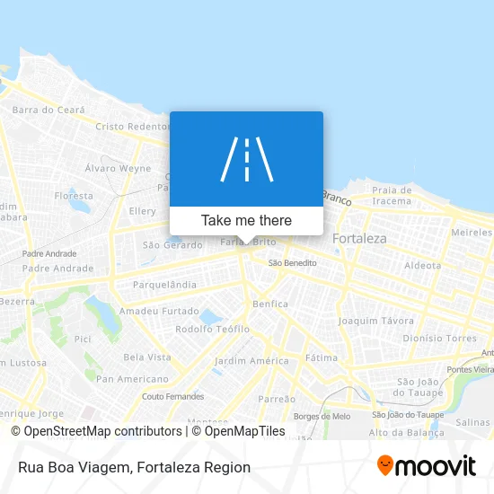 Rua Boa Viagem map
