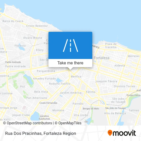 Rua Dos Pracinhas map