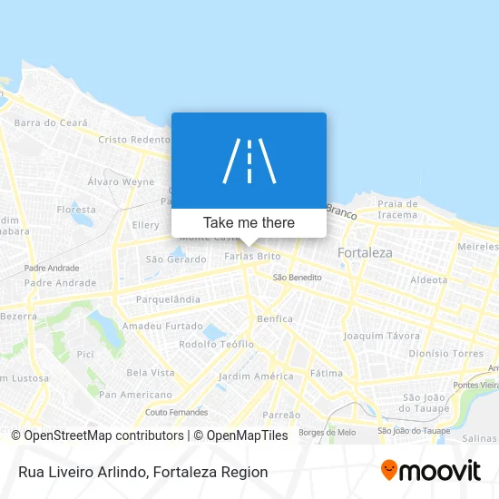 Rua Liveiro Arlindo map