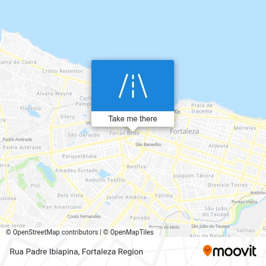 Rua Padre Ibiapina map