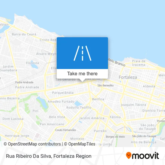 Rua Ribeiro Da Silva map