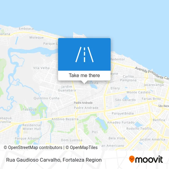Rua Gaudioso Carvalho map