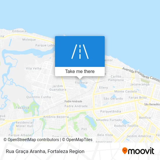 Rua Graça Aranha map