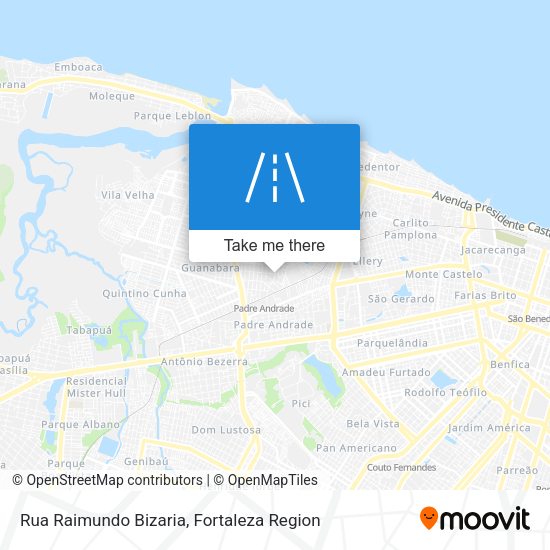 Rua Raimundo Bizaria map