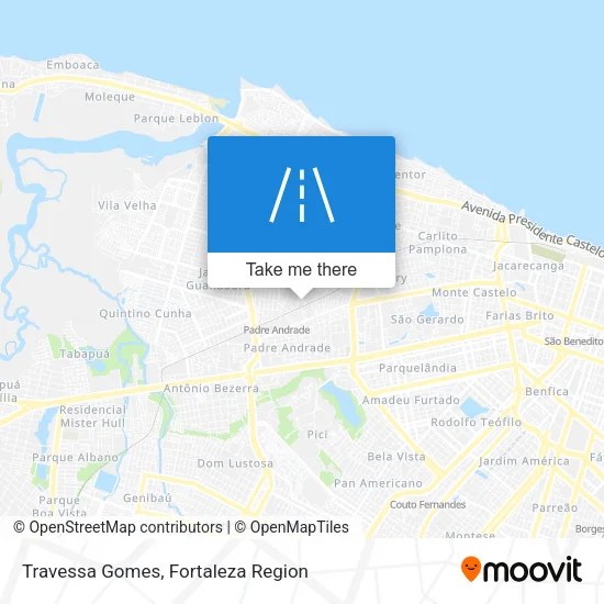 Travessa Gomes map
