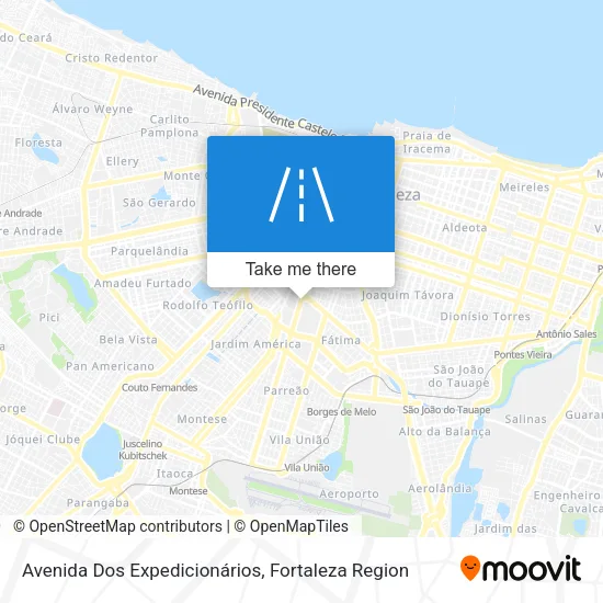 Avenida Dos Expedicionários map