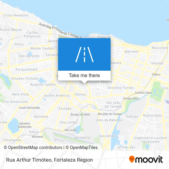 Rua Arthur Timóteo map