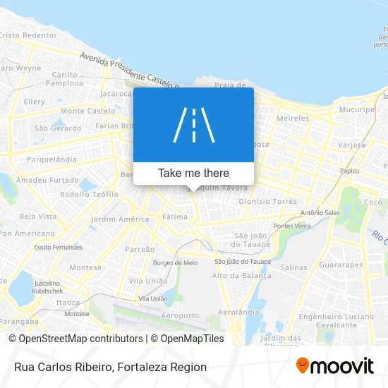 Rua Carlos Ribeiro map