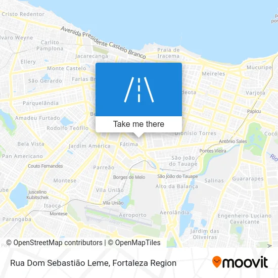 Rua Dom Sebastião Leme map