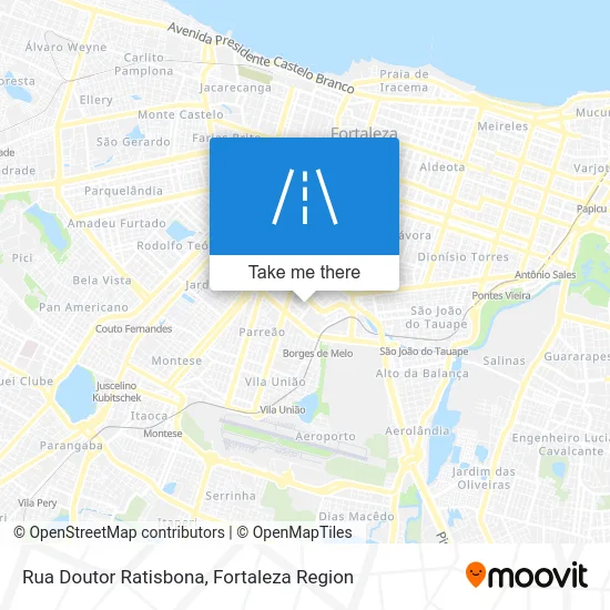 Rua Doutor Ratisbona map